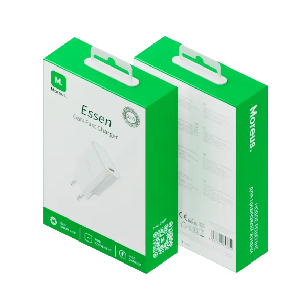 Блок Moreus Essen GaN 20Вт USB-C